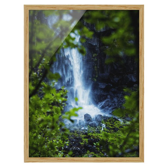 Ingelijste posters View Of Waterfall