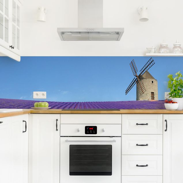 Achterwand voor keuken Lavender Scent In The Provence