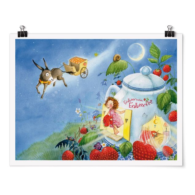 Posters Little Strawberry Strawberry Fairy - Donkey Casimir