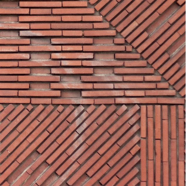 Plakfolien Design Brick Red