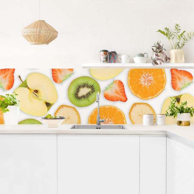 Achterwand voor keuken Colourful Fruit Mix