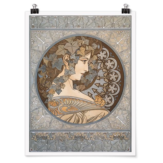 Posters Alfons Mucha - Synthia