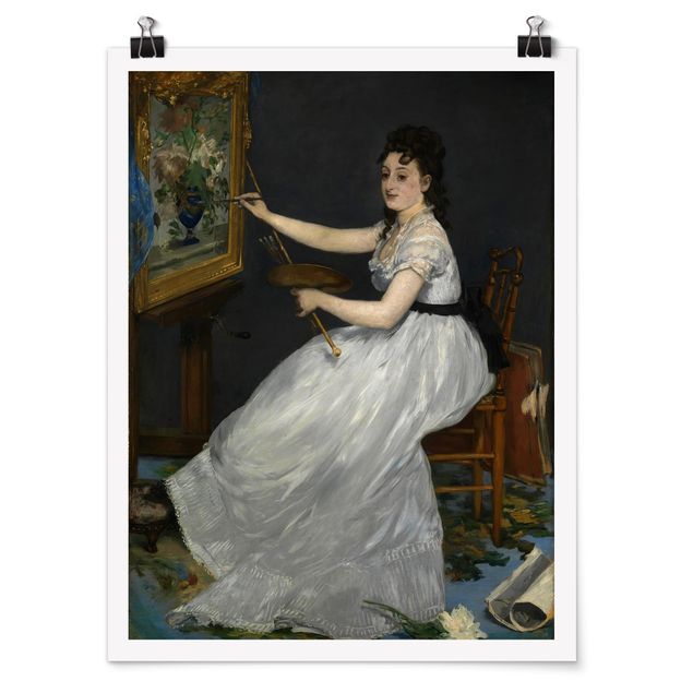 Posters Edouard Manet - Eva Gonzalès