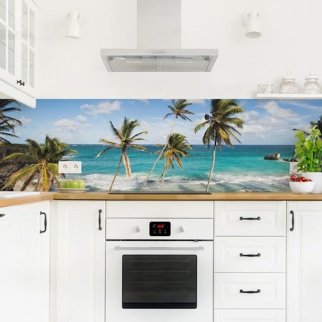 Achterwand voor keuken strand & zee Beach Of Barbados