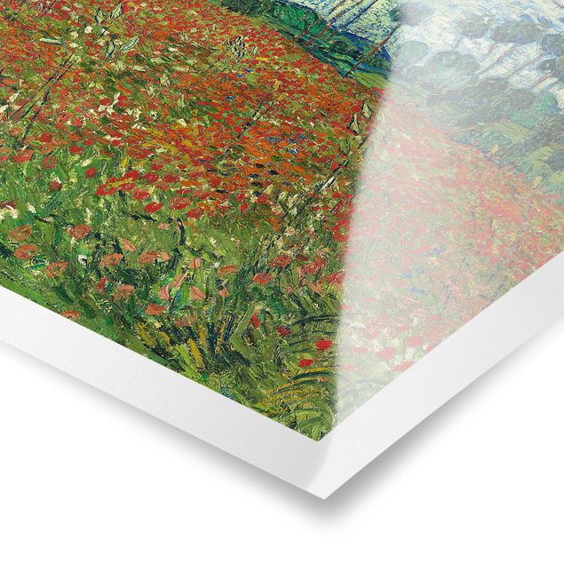 Posters Vincent Van Gogh - Poppy Field