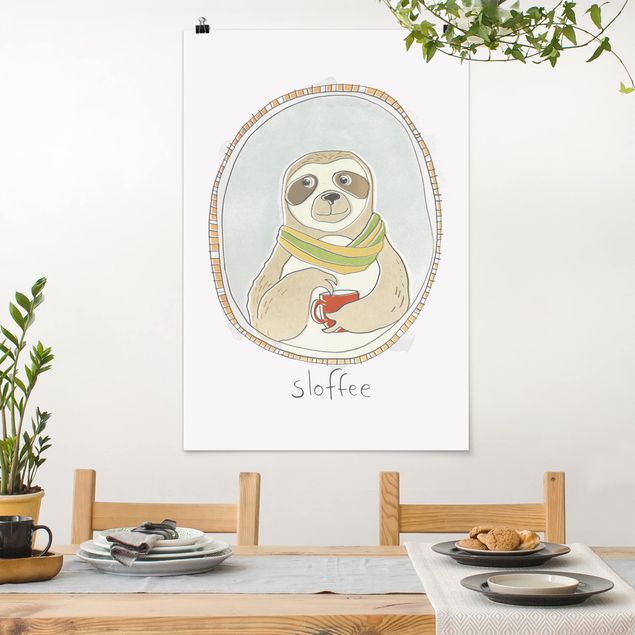 Posters Caffeinated Sloth