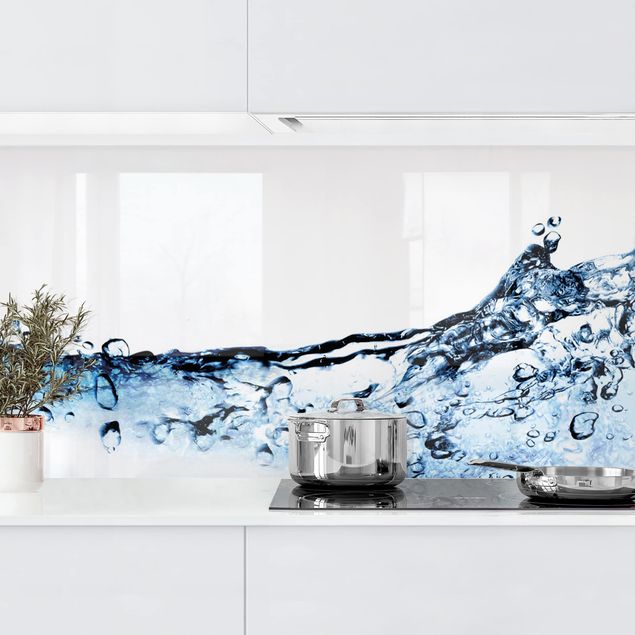 Achterwand voor keuken patroon Fizzy Water