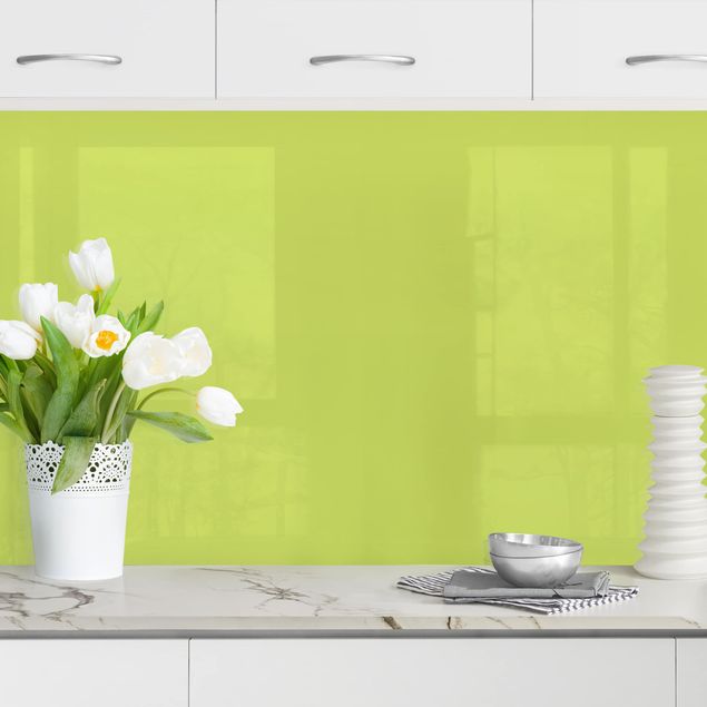 Achterwand voor keuken eenkleurig Spring Green