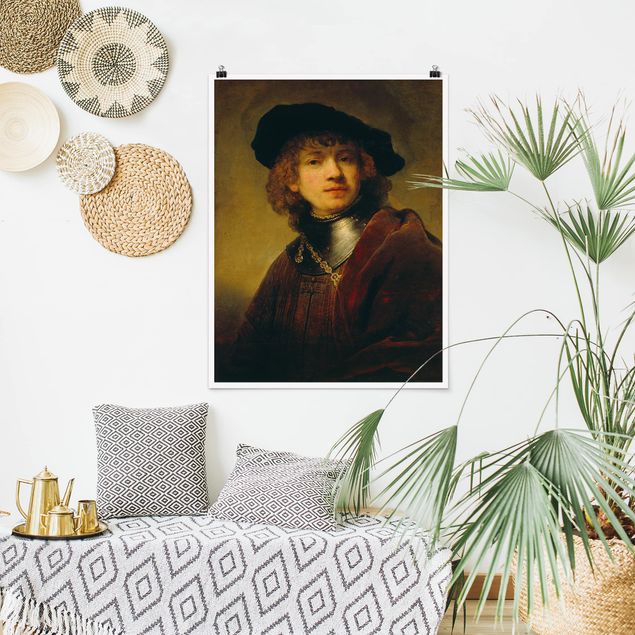 Posters Rembrandt van Rijn - Self-Portrait