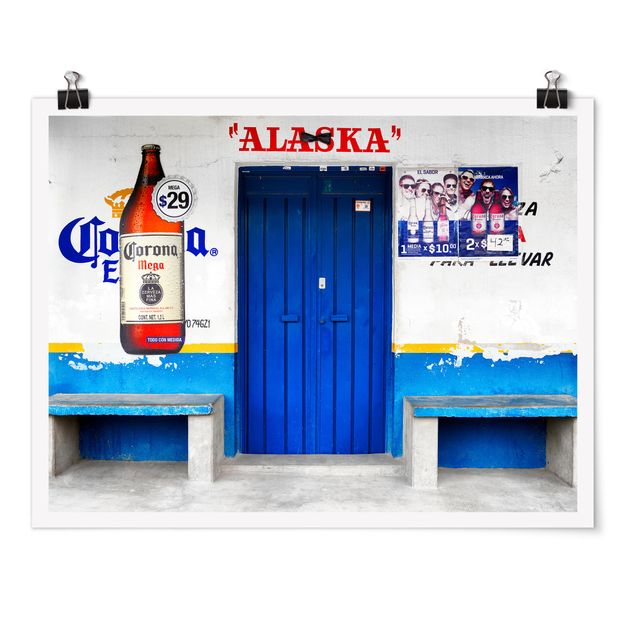 Posters Alaska Blue Bar