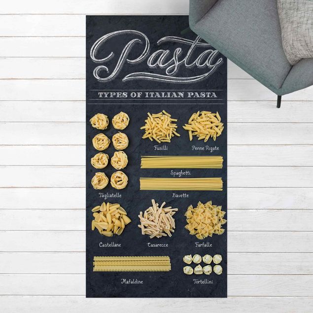 Balkonkleden Italian Pasta Varieties