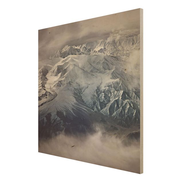 Houten schilderijen Mountains Of Tibet