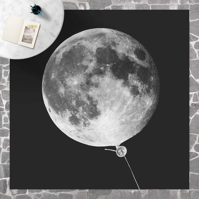 Vloerkleed modern Balloon With Moon