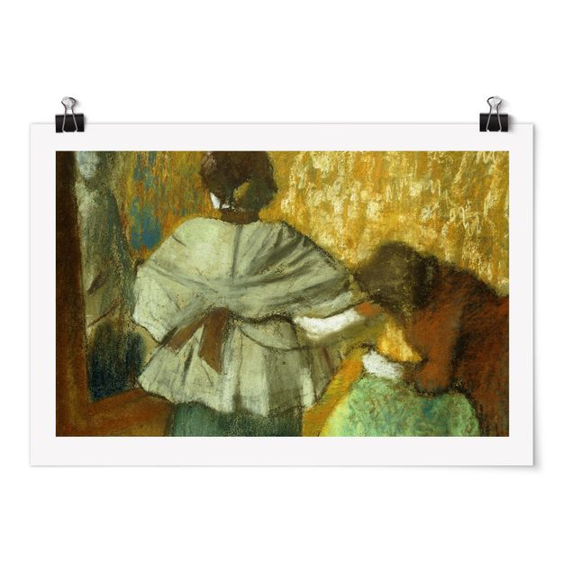 Posters Edgar Degas - milliner