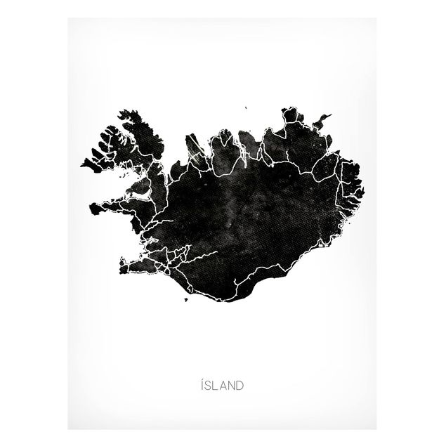Magneetborden Black Iceland