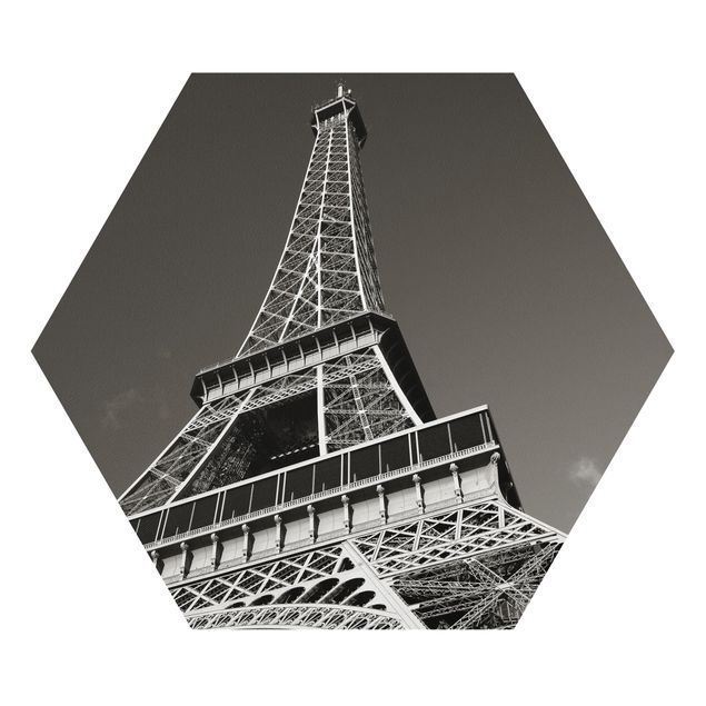 Hexagons Forex schilderijen Eiffel tower