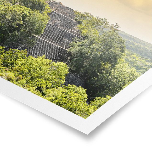 Posters Pyramid of Calakmul