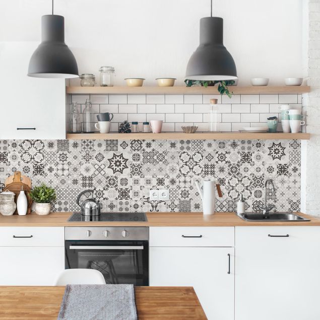 Achterwand voor keuken steenlook Ceramic Tiles Agadir Grey