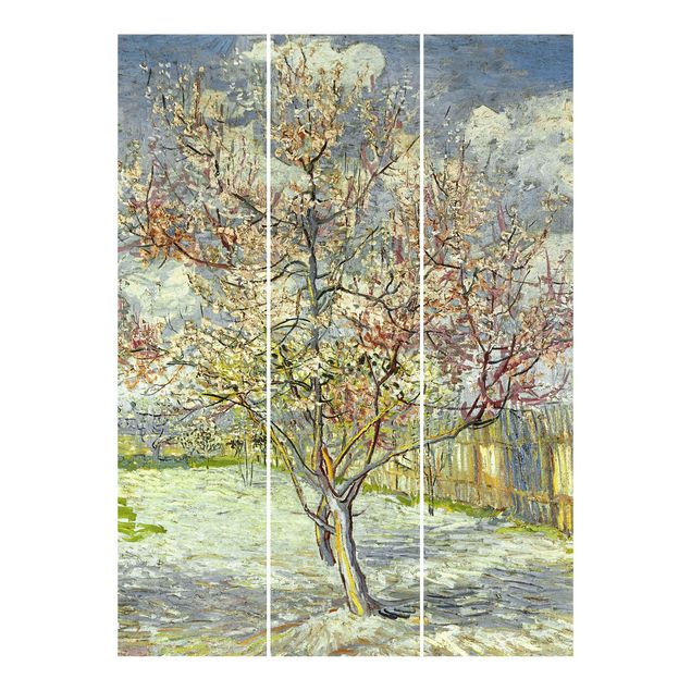 Schuifgordijnen Vincent Van Gogh - Peach Blossom In The Garden