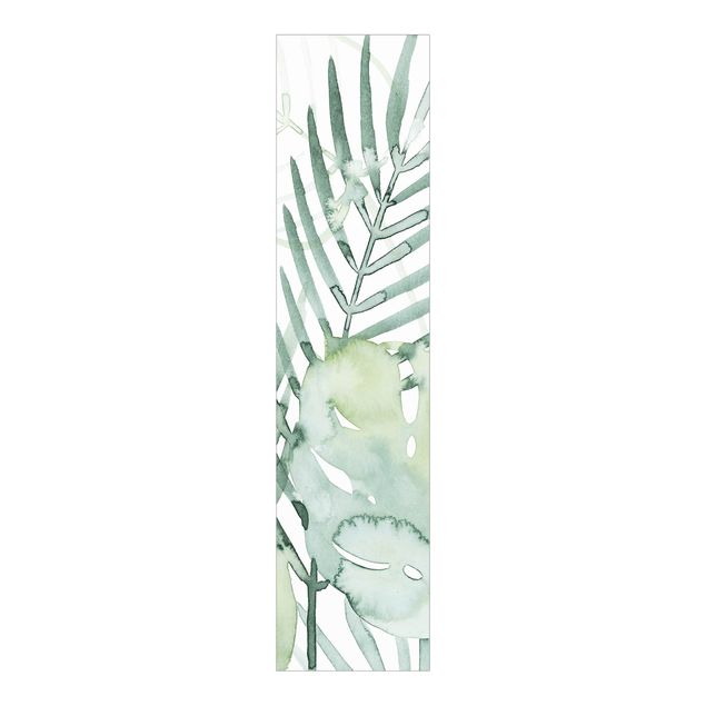 Schuifgordijnen Palm Fronds In Watercolour I