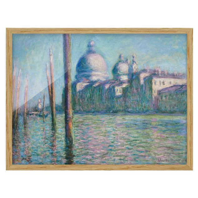 Ingelijste posters - Claude Monet - The Grand Canal
