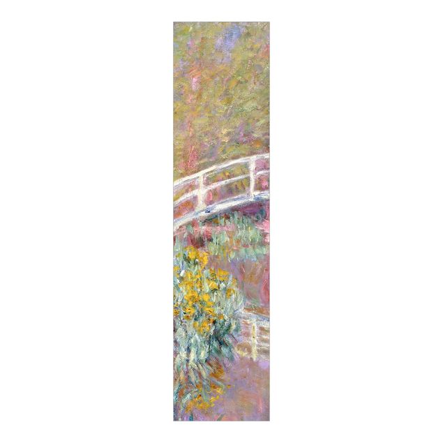 Schuifgordijnen Claude Monet - Bridge Monet's Garden