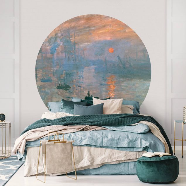 Behangcirkel Claude Monet - Impression (Sunrise)