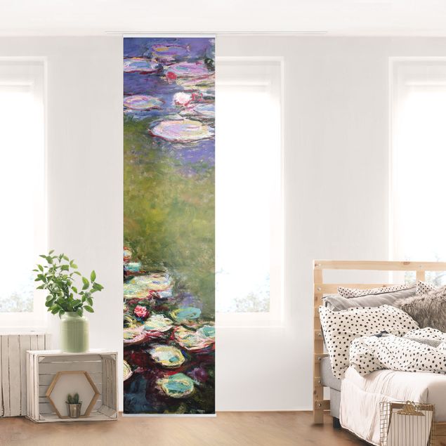 Schuifgordijnen Claude Monet - Water Lilies