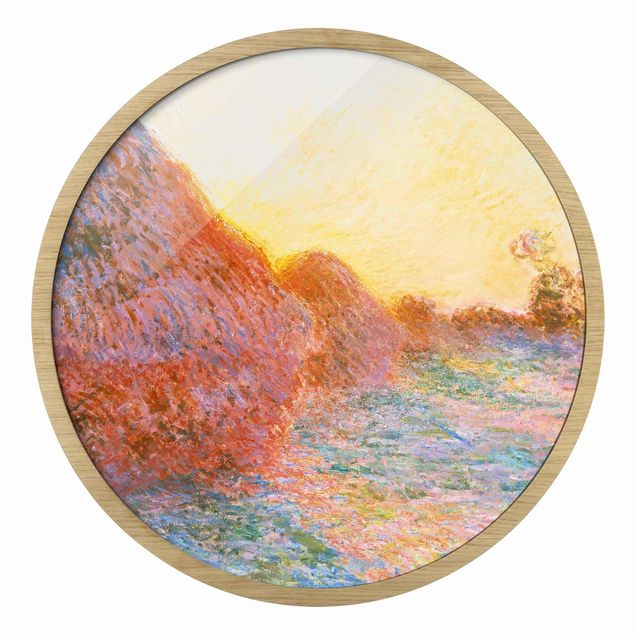 Rond schilderijen Claude Monet - Covoni
