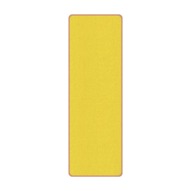 Yogamat kurk Colour Lemon Yellow