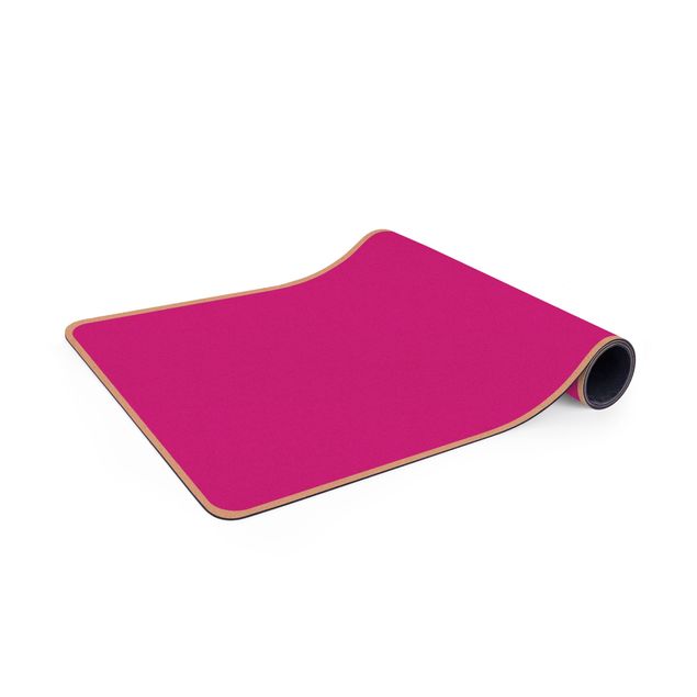 Yogamat kurk Colour Pink