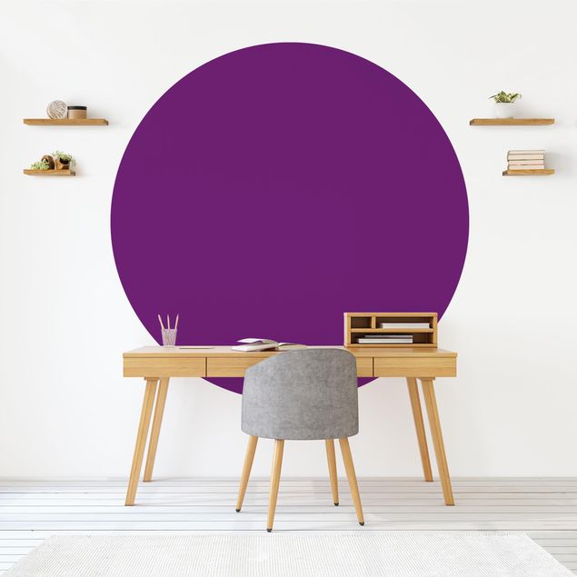 Behangcirkel Colour Purple