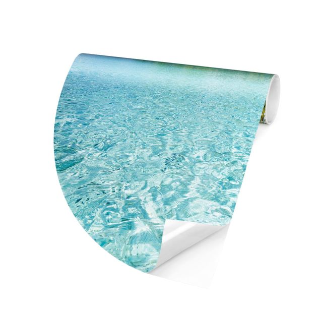 Behangcirkel Crystal Clear Water