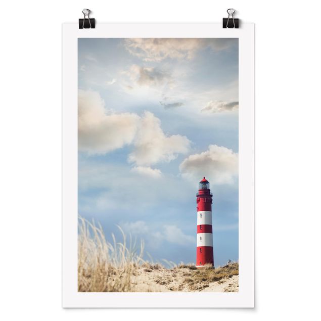 Posters Lighthouse Between Dunes