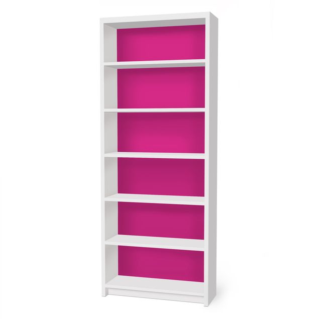 Meubelfolie IKEA Billy Boekenkast Colour Pink