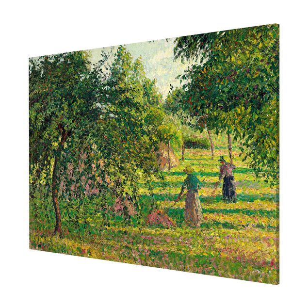 Magneetborden Camille Pissarro - Apple Trees And Tedders, Eragny