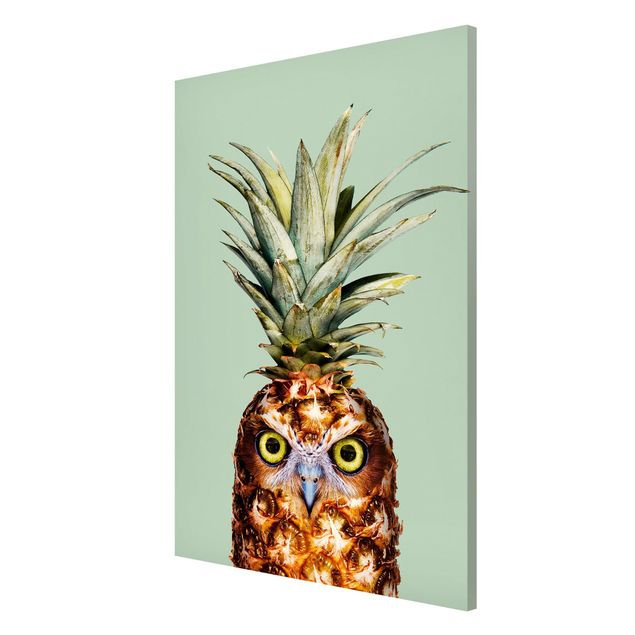 Magneetborden Pineapple With Owl