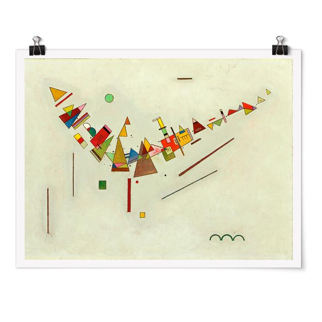 Posters Wassily Kandinsky - Angular Swing