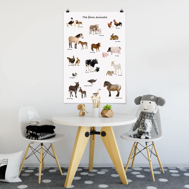 Posters Farm Animals