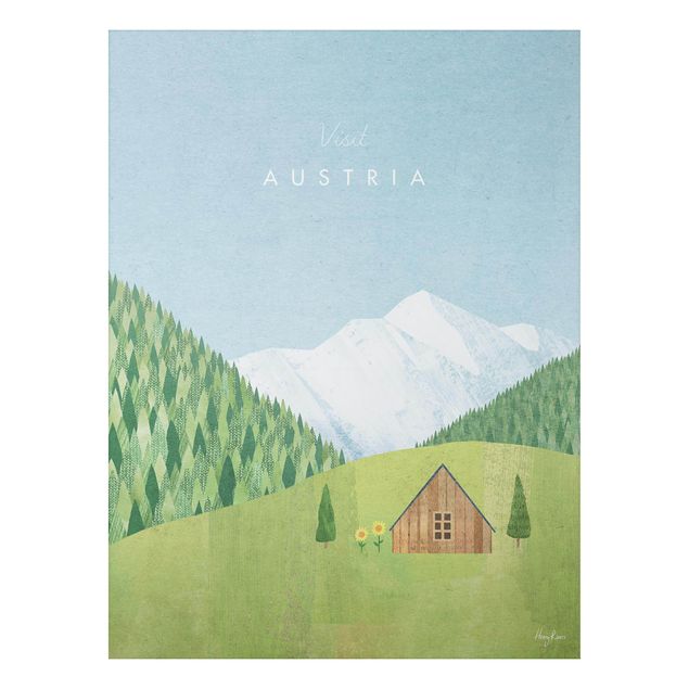 Aluminium Dibond schilderijen Tourism Campaign - Austria