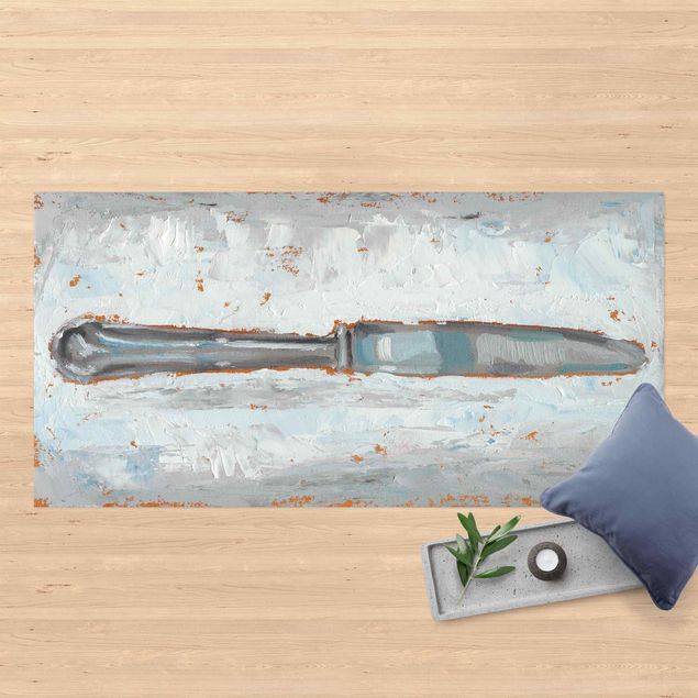 Loper tapijt Impressionistic Cutlery - Knife