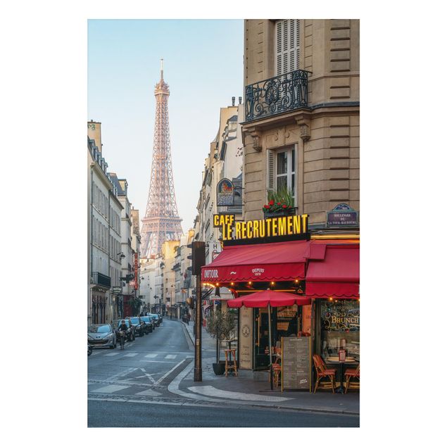 Aluminium Dibond schilderijen Streets Of Paris