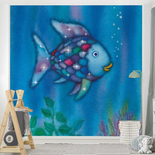 Fotobehang The Rainbow Fish - Alone In The Vast Ocean