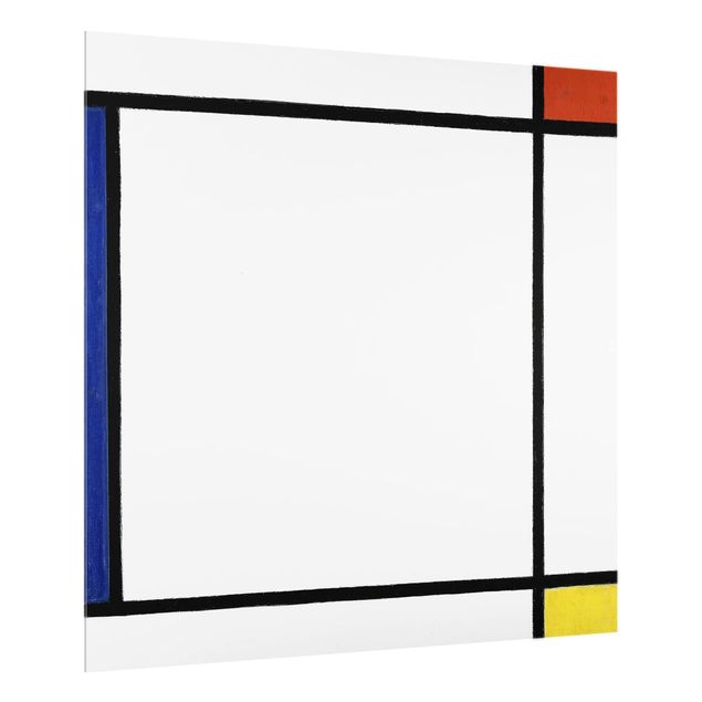 Spatscherm keuken Piet Mondrian - Composition III