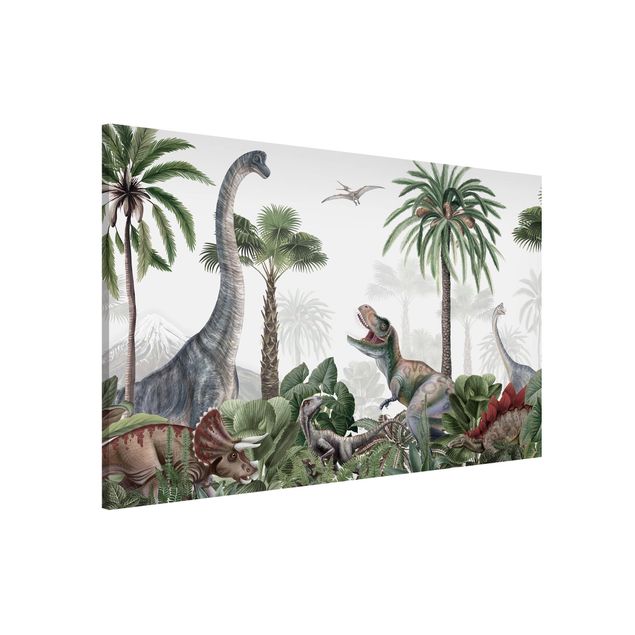 Kikki Belle Dinosaur giants in the jungle