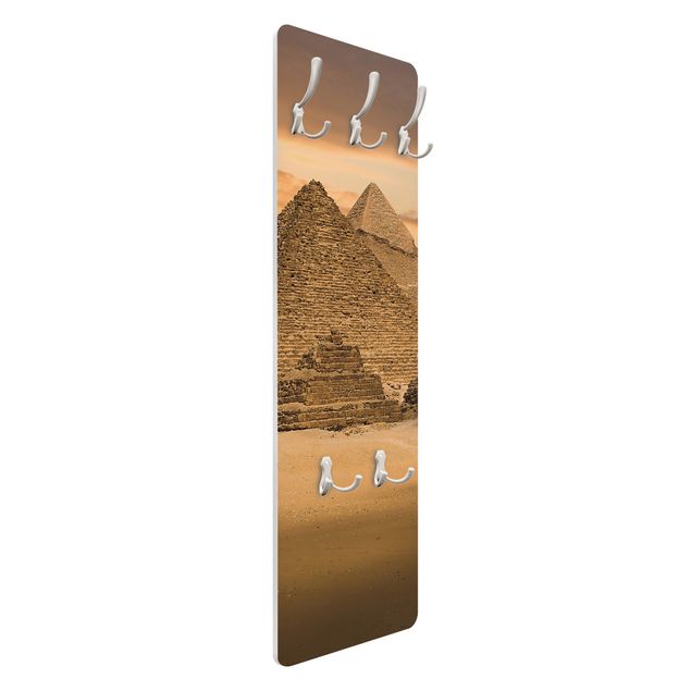 Wandkapstokken houten paneel Dream of Egypt