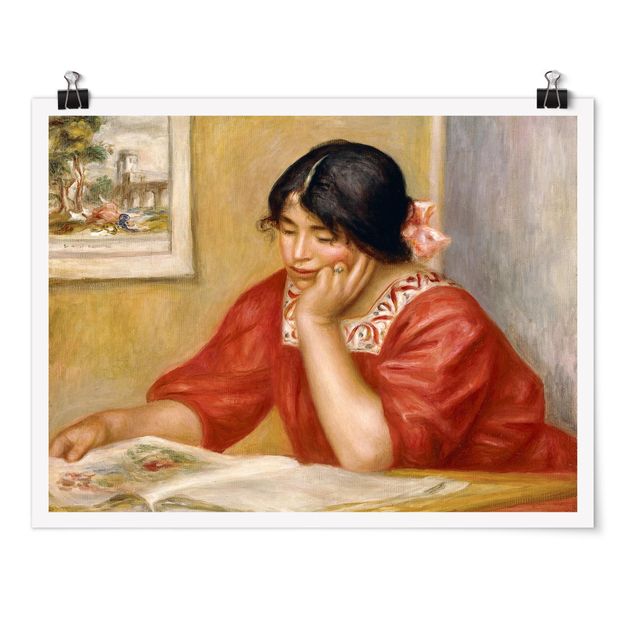 Posters Auguste Renoir - Leontine Reading