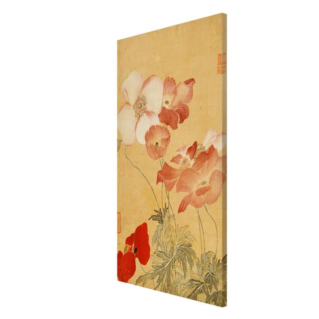 Magneetborden Yun Shouping - Poppy Flower