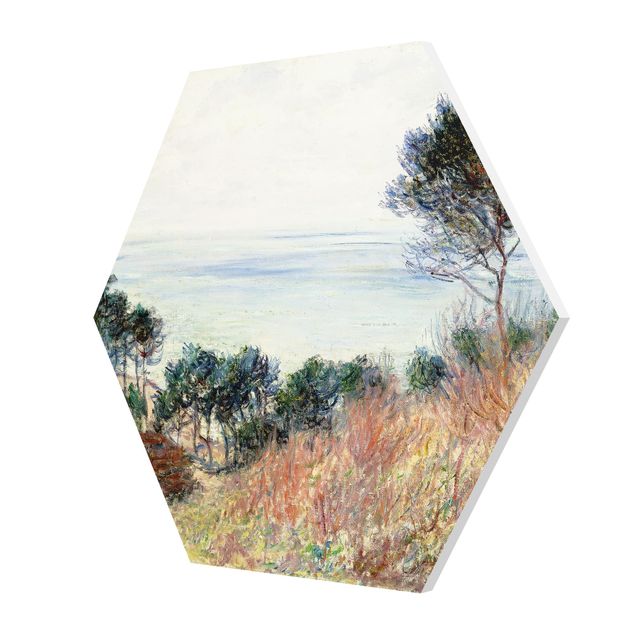 Hexagons Forex schilderijen Claude Monet - The Coast Of Varengeville