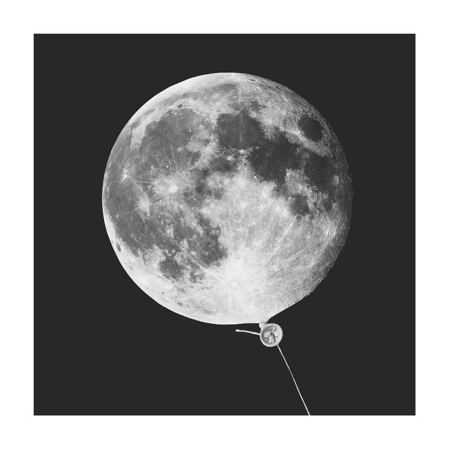 Vloerkleed eetkamer Balloon With Moon